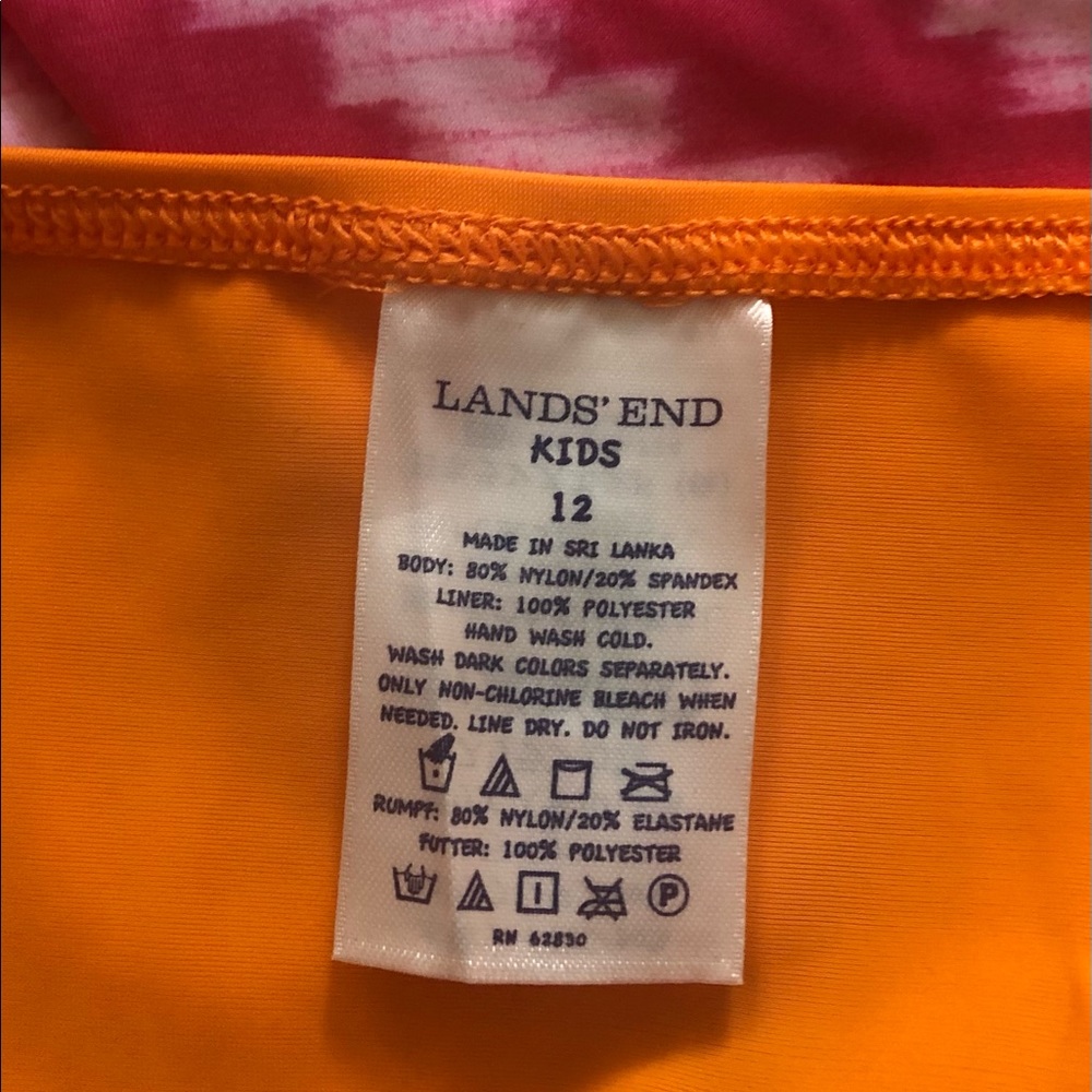 Land’s End Girls 12 swimsuit EUC - Picture 4 of 5